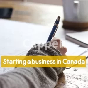Starting a business in Canada