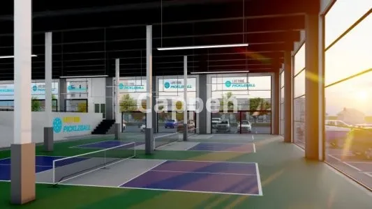I will design your 3d pickleball courts and facility
