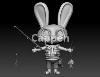 Providing specialized design services using ZBrush software