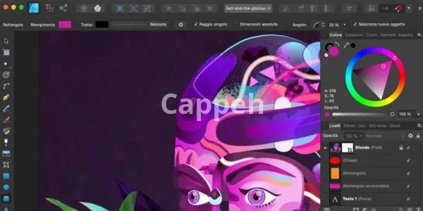 Providing specialized design services using Adobe Illustrator software