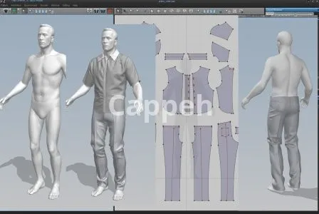 Providing specialized design services using Marvelous Designer software