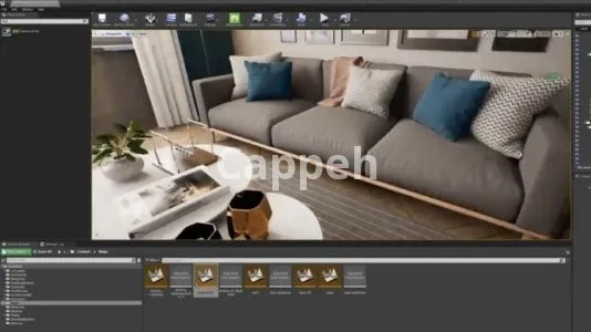 Providing specialized design services using Unreal Engine software