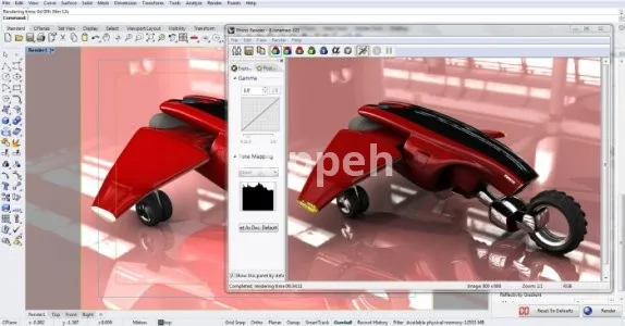 Providing specialized design services using Rhino 3D software