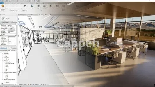 Providing specialized design services using Enscape plugin