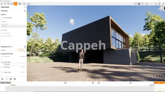 Providing specialized design services using Enscape plugin