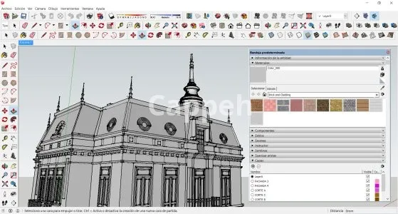 Providing specialized design services using SketchUp software