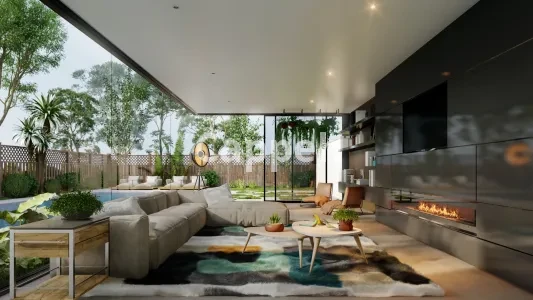 Providing specialized design services using Lumion software