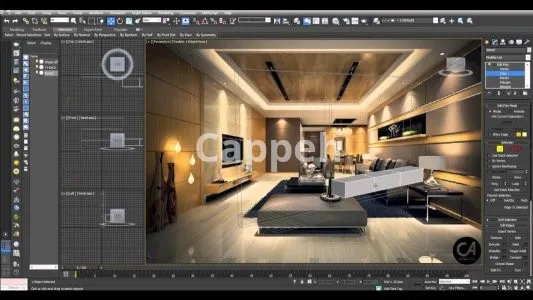 Providing specialized design services using 3Ds Max software
