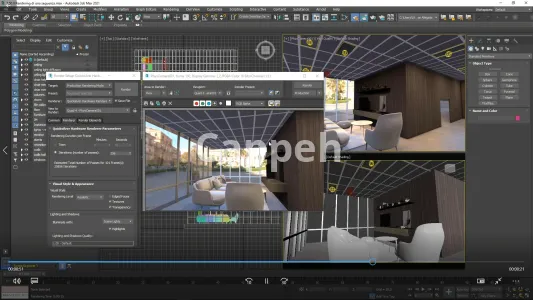 Providing specialized design services using 3Ds Max software