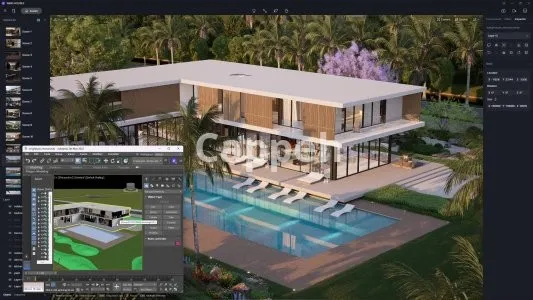 Providing specialized design services using 3Ds Max software