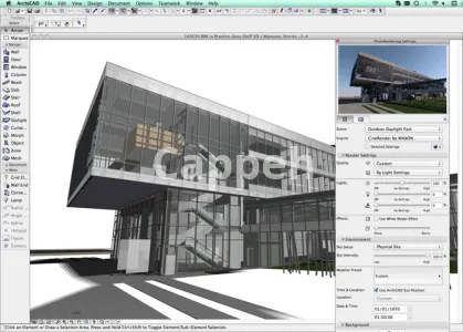 Providing specialized design services using Graphisoft ArchiCAD software