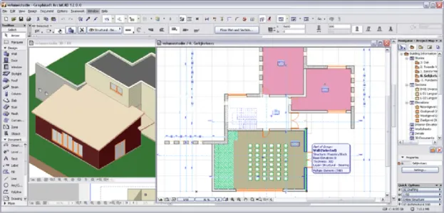 Providing specialized design services using Graphisoft ArchiCAD software