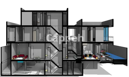 Providing specialized design services using Revit Architecture software