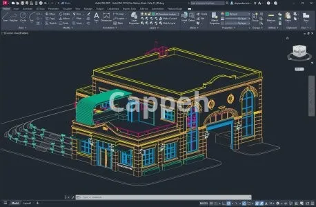 Providing specialized design services using AutoCAD software