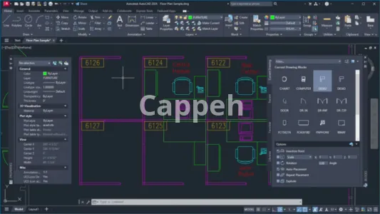 Providing specialized design services using AutoCAD software