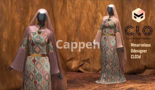 I will make 3d apparel, 3d clothing mockup, 3d fashion in marvelous designer