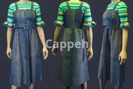 I will make 3d apparel, 3d clothing mockup, 3d fashion in marvelous designer