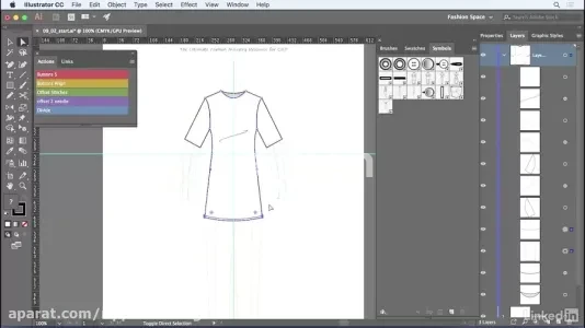 Providing specialized fashion design services using Adobe Illustrator software