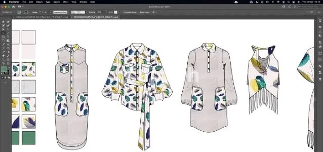 Providing specialized fashion design services using Gemini clothing design software