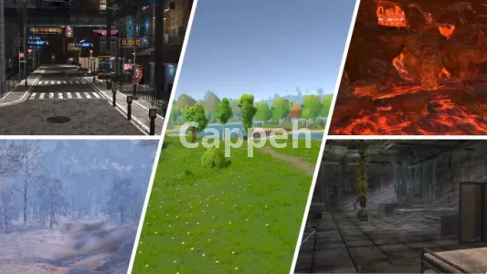 I will create a 3d environment for mobile games