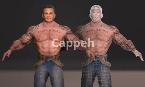 I will create a stunning 3d character model for your video game