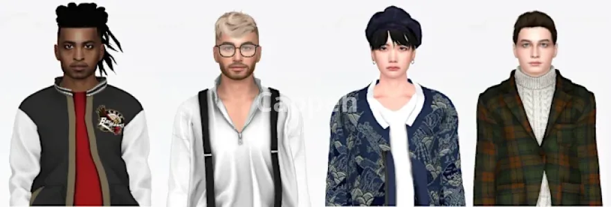 I will create your custom sim in the sims 4