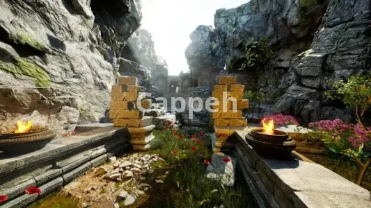 I will design a stunning environment in unreal engine