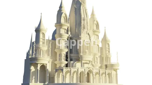 I will create masterful 3d castles, craft your dream fortresses
