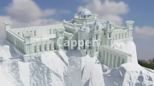 I will create masterful 3d castles, craft your dream fortresses