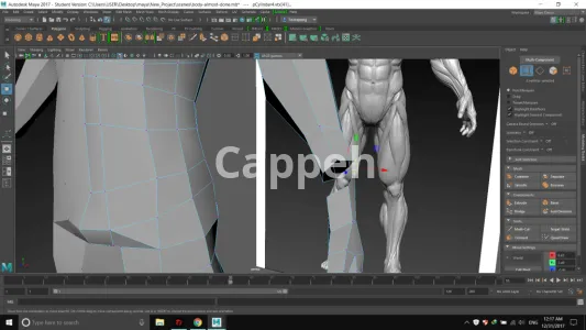 3D game design and construction by Maya software