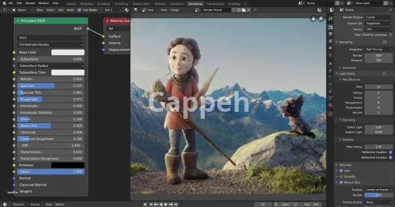 3D game design and construction by Blender software
