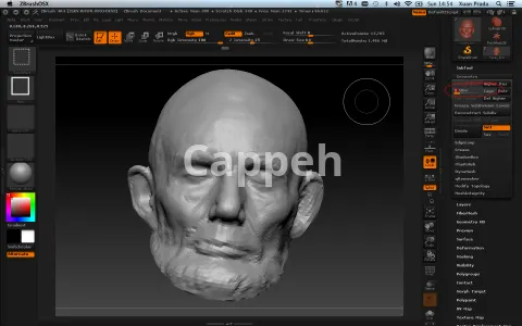 3D game design and construction by  ZBrush software