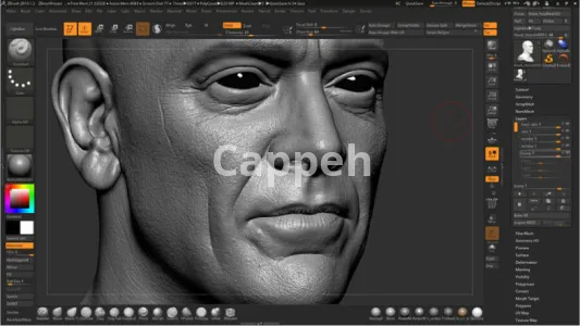 3D game design and construction by  ZBrush software