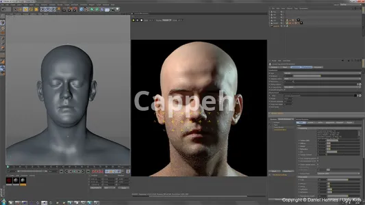 3D game design and construction by Cinema 4D software