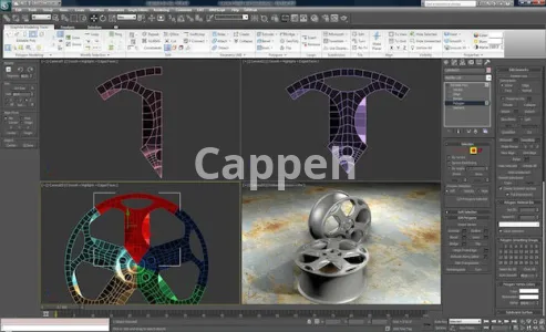3D game design and construction by 3ds Max software