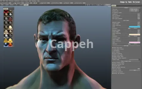 3D game design and construction by  3D Coat software