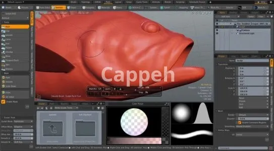 3D game design and construction by  Modo software