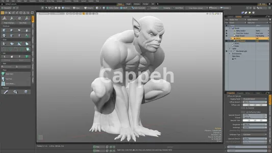 3D game design and construction by  Modo software