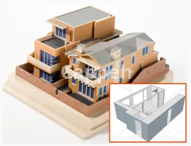 3D game design and construction by SketchUp software