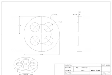 I will do cad design, cad drawing and 3d modeling