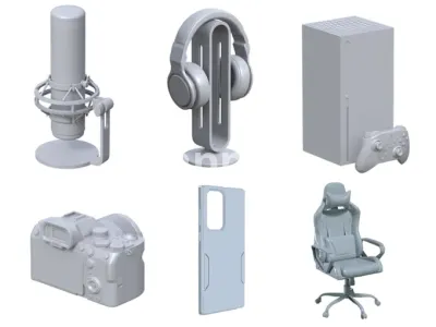 I will do 3d model of your product, device, furniture, concept art