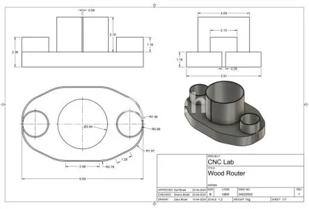 I will 3d modeling and 2d drawing in solidworks, fusion 360, catia, creo, inventor