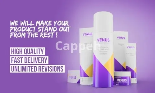 I will 3d render your cosmetic products