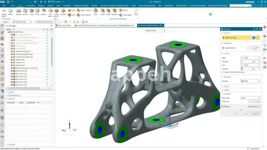 Providing specialized product design services using NX industrial design software