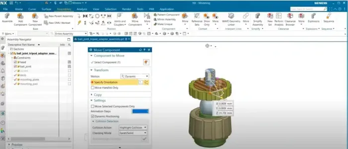 Providing specialized product design services using NX industrial design software