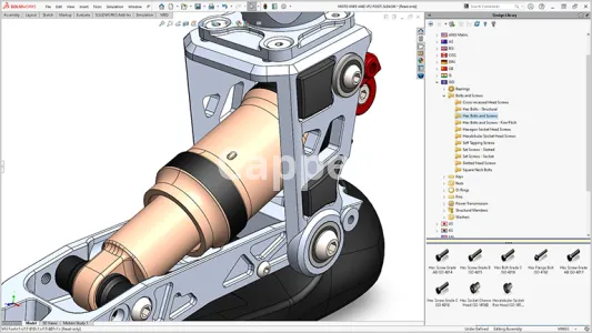 Providing specialized product design services using SolidWorks industrial design software