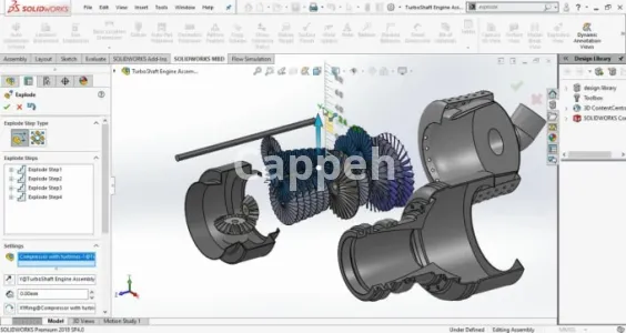 Providing specialized product design services using SolidWorks industrial design software