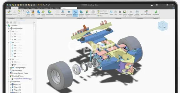 Providing specialized product design services using ALIBRE industrial design software