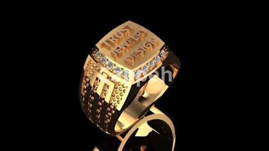 I will design any type of 3d cad jewelry and render it