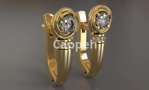 I will professionally create a 3d jewelry model of rings, earrings, or necklaces